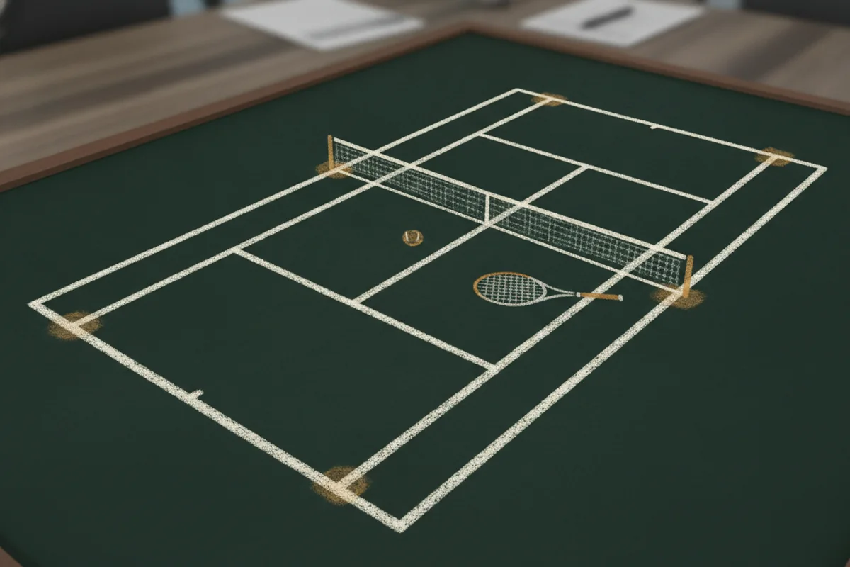 Ilustración: tenis