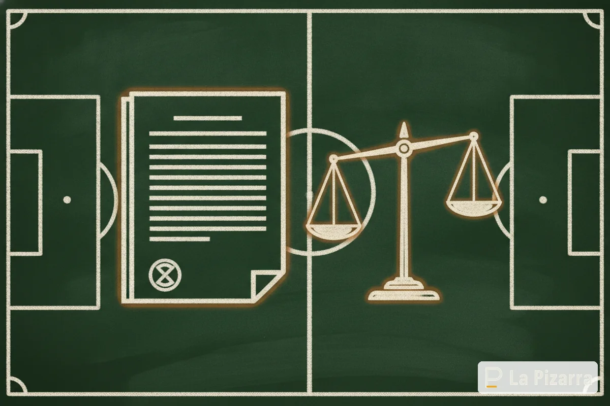 Ilustración: Aviso legal de La Pizarra: uso del sitio y enlaces