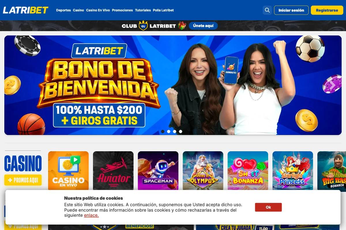 Interfaz pública de LaTribet (captura editorial)
